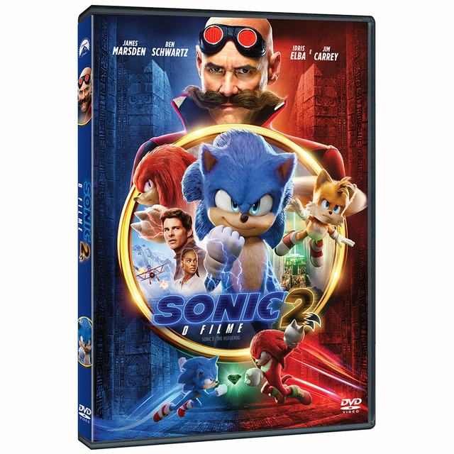 Blu-Ray - Sonic 2: O Filme (Com Luva)