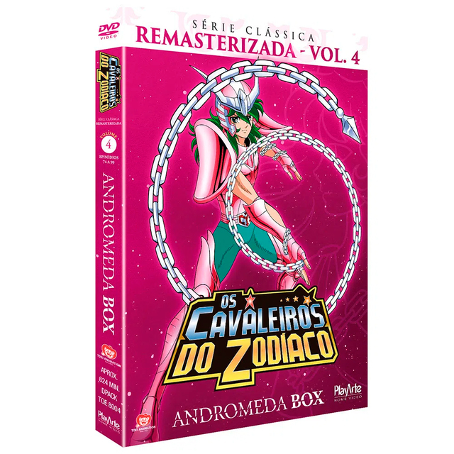 DVD Os Cavaleiros do Zodíaco Ômega: 2º Temporada - BOX 4 - UNBOXING 