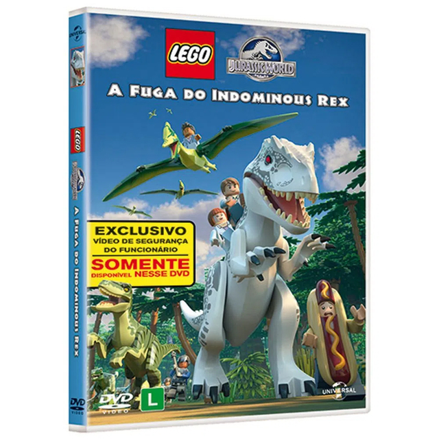 Jogo Computador Jurassic World Lego Parque Dinossauro Pc Dvd