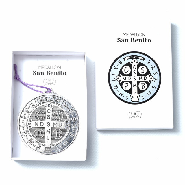San Benito Medalla botón