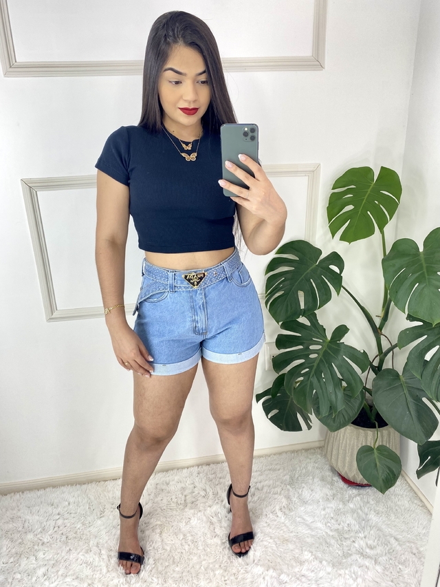 Look short shop jeans e cropped