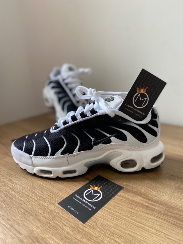 AIR MAX TN - BRANCO & PRETO - Oriente Multimarcas