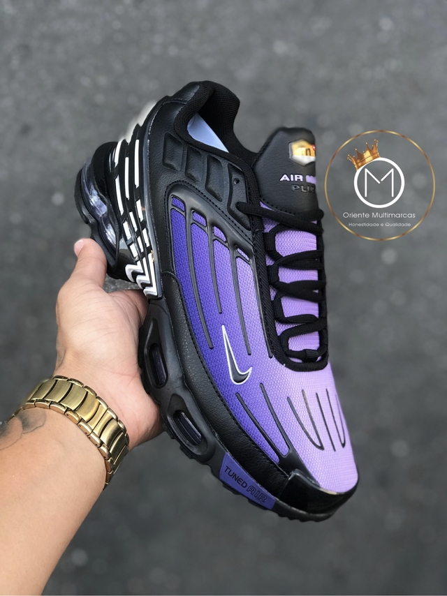 AIR MAX TN - ROXO & PRETO - Oriente Multimarcas