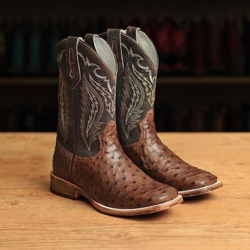 Bota Texana Masculina Couro De Avestruz Original Vimar Boots