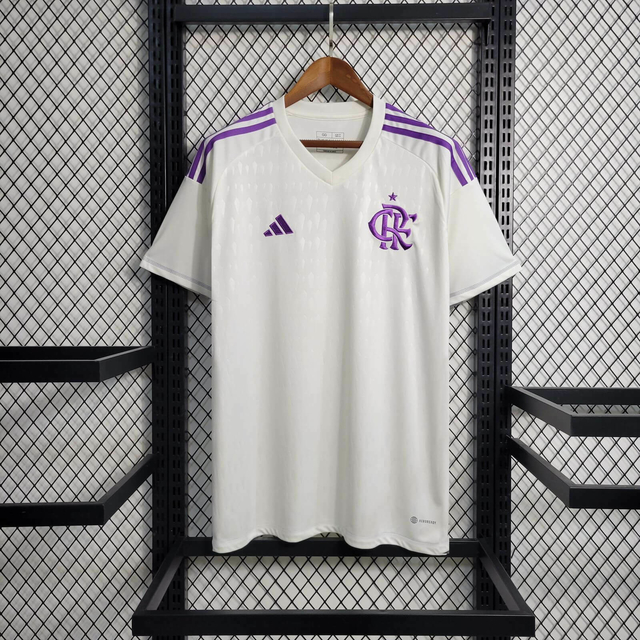 Camisa de Goleiro do Flamengo 2023/24 - Roxa e Branca