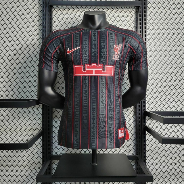 Camisa Liverpool Nike x Lebron James 23 24 Jogador Gb Imports