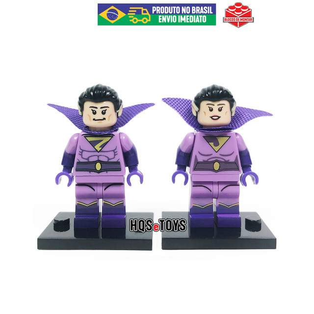 Kit 20 Bonecos Super Herois Marvel Dc E Outros Montar