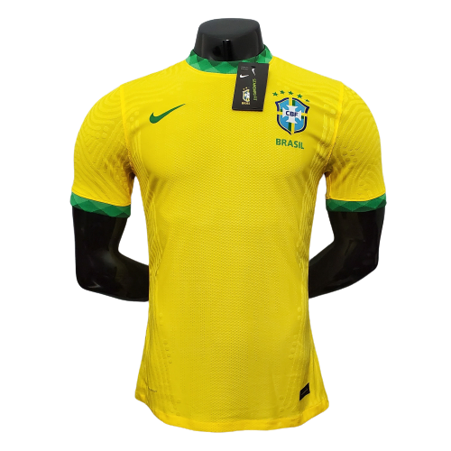 Camisa Seleção Brasileira I 20/21 Jogador Nike Masculina - Amarela