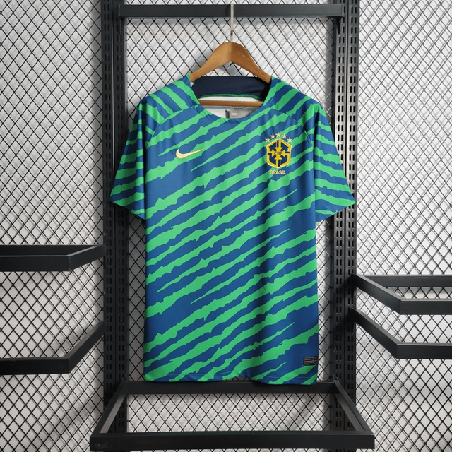 Camisa Seleção Brasil Treino Verde 2022 Nike – TOKSTILO