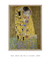Imagem do Quadro Decorativo Reprodução da Obra O Beijo de Gustav Klimt
