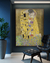 Quadro Decorativo Reprodução da Obra O Beijo de Gustav Klimt - comprar online