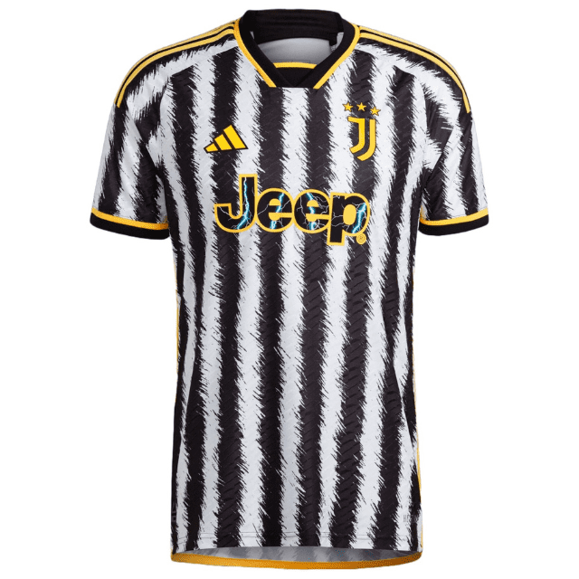 Camisa Adidas Juventus Home 23/24 - Branco/Preto - Masculino Torcedor