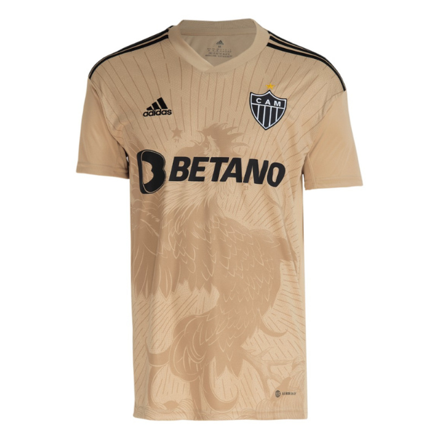 Camisa Adidas Atlético Mineiro III 22/23 - Marrom - Masculino Torcedor