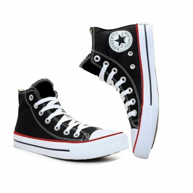 All star hot sale meio cano