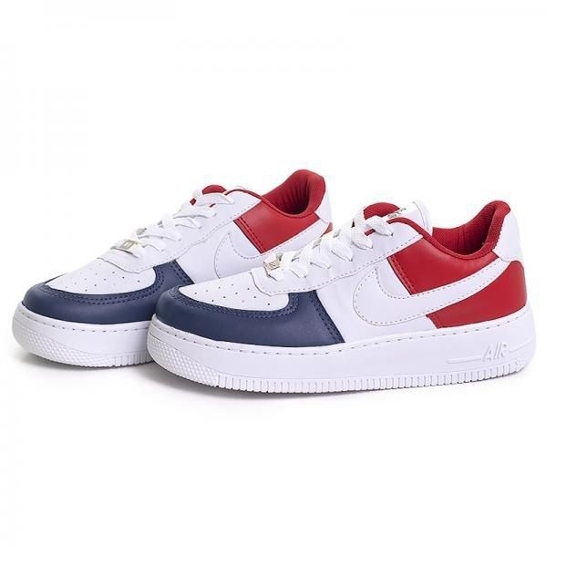 Nike air force store 1 men red