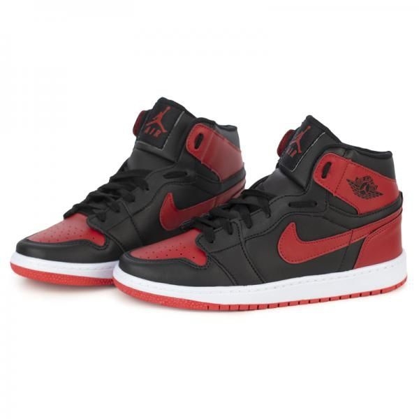 Tenis nike cano alto preto e vermelho cheap