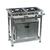 Fogão Industrial 2 Bocas 30X30 Aço Inox Forno 55L Cristalaço