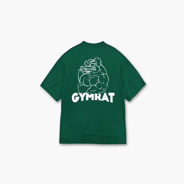 White Gymrat T-shirt With Silk