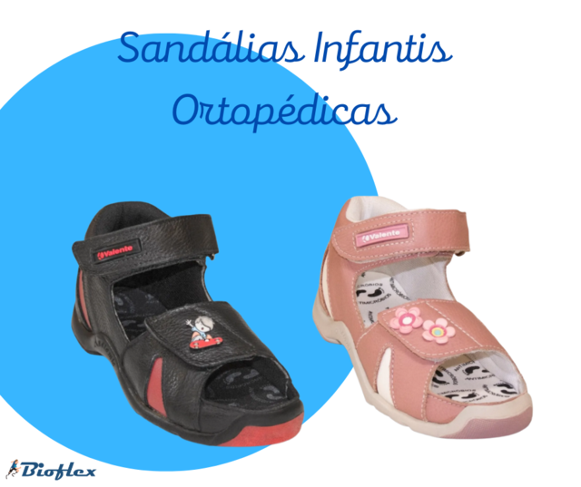 Sandália Infantil Ortopédica