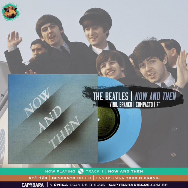 LP/Vinil - The Beatles - Now And Then, Single, Vinil Azul