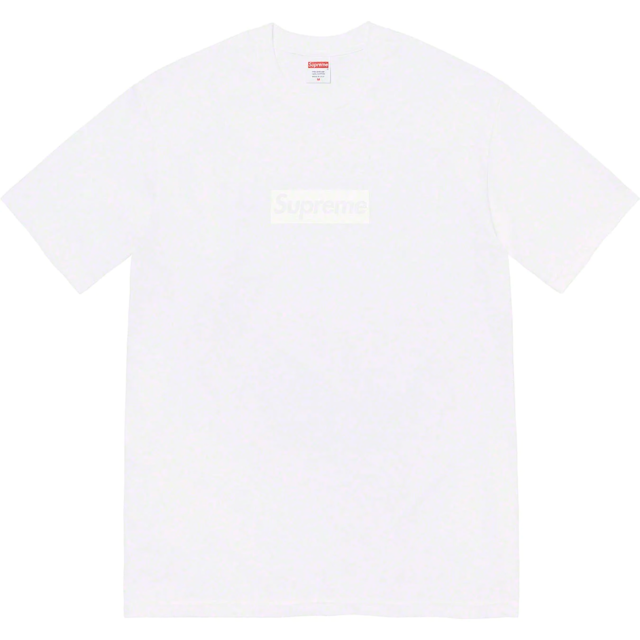 Camiseta Supreme Tonal Box Logo "White"
