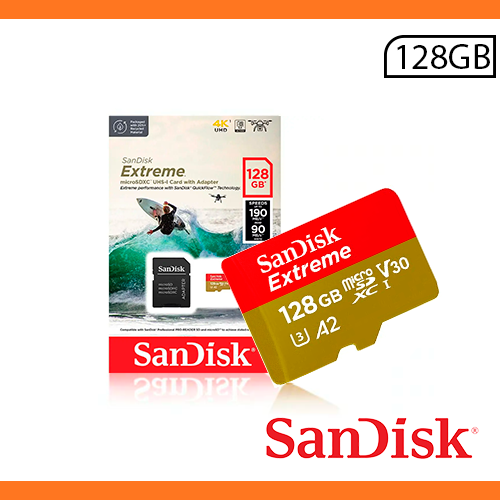 Cartão de memória 64GB Micro SD c/Adaptador SD classe 10 - Sandisk
