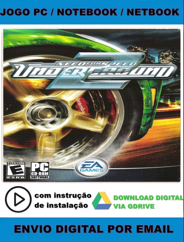 Need For Speed Underground 2 - Pc - Envio Digital