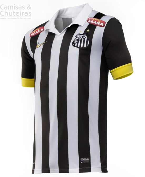 Camisa Nike Santos FC 2013 Infantil