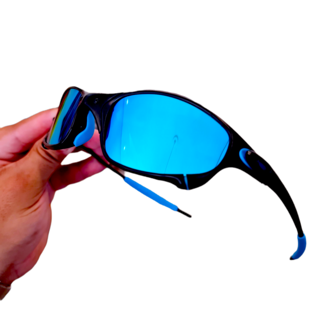 Juliet Carbon lentes Icethug Kit Azul - Mano dos Kit