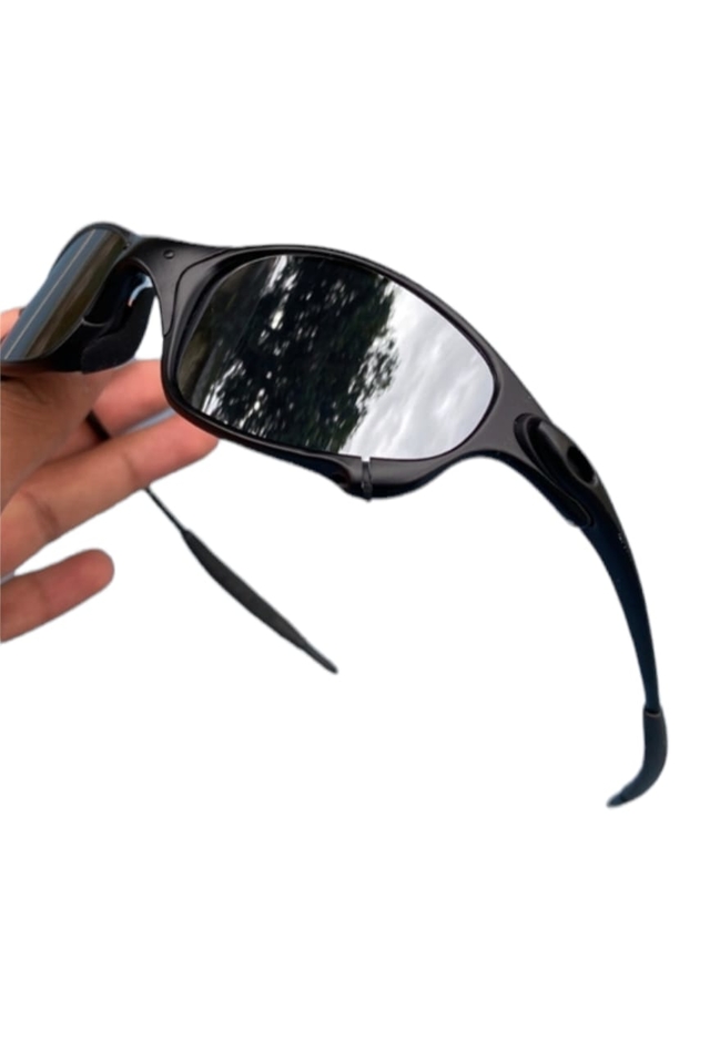 Óculos De Sol Juliet Carbon Lente Black - Kit Verde