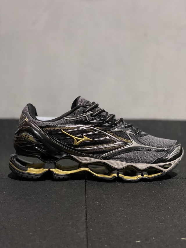 Mizuno Pro 6 Azul Grafite Dourado