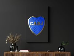 Escudo Boca Juniors espejo acrílico - Dazz Deco