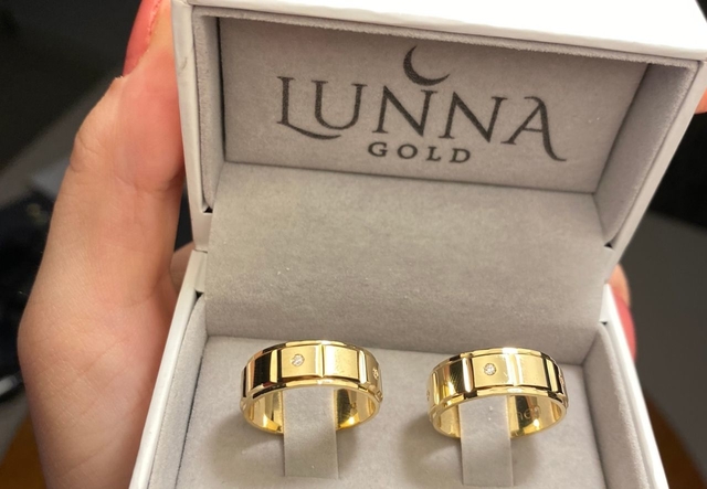 Alianças de Casamento: Eternize Seu Amor Com a Lunna Gold