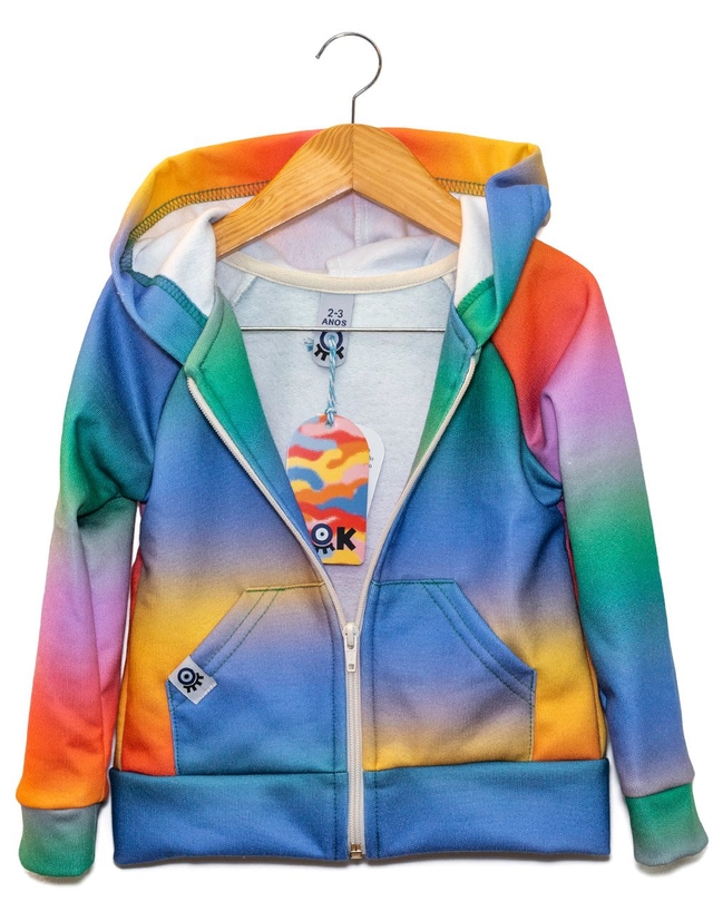 Moletom arco iris c&a outlet