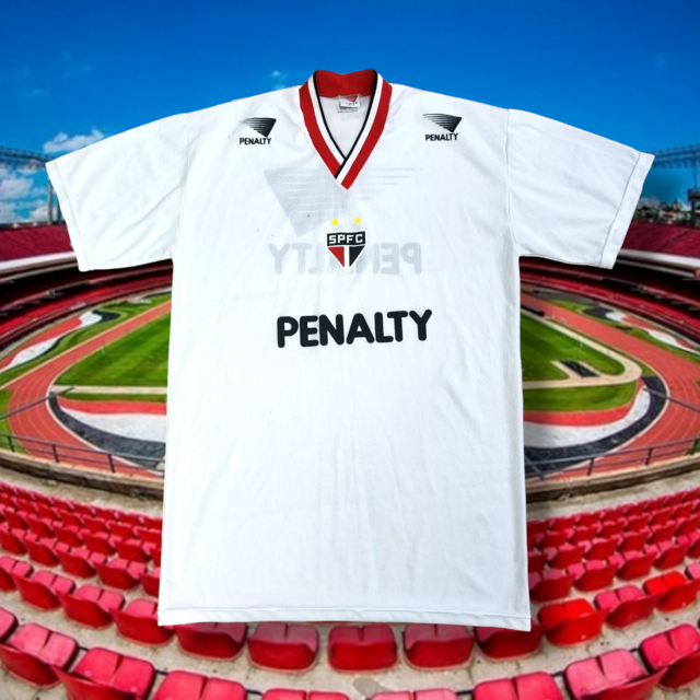 G) Camisa São Paulo Treino Penalty 1991/1992 Branca