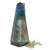 Pendulo Piramidal Pedra Quartzo Azul Pintado Radiestesia - comprar online