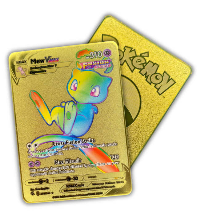 Carta Pokémon Mew Mewtwo Rara Diversos Modelos