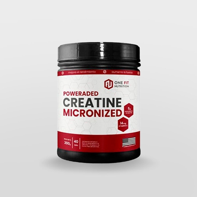 ONE FIT Creatina Micronizada 200 gr. 40 sv