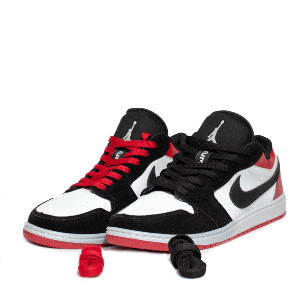 Nike Jordan 1 Low Red and Black - American Shoes