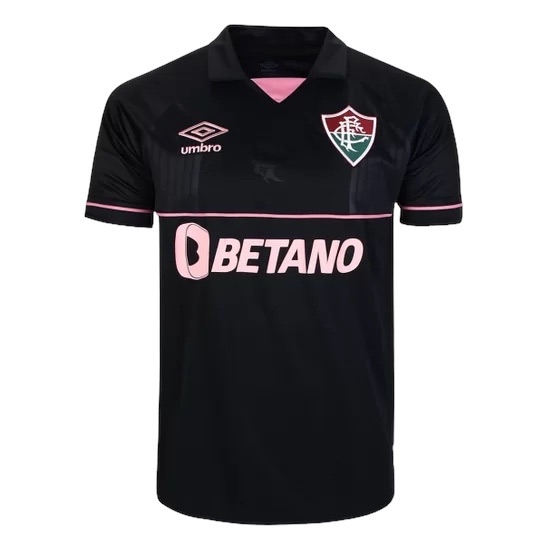 Camisa Umbro Fluminense Goleiro 2023/24 - Preto e Rosa