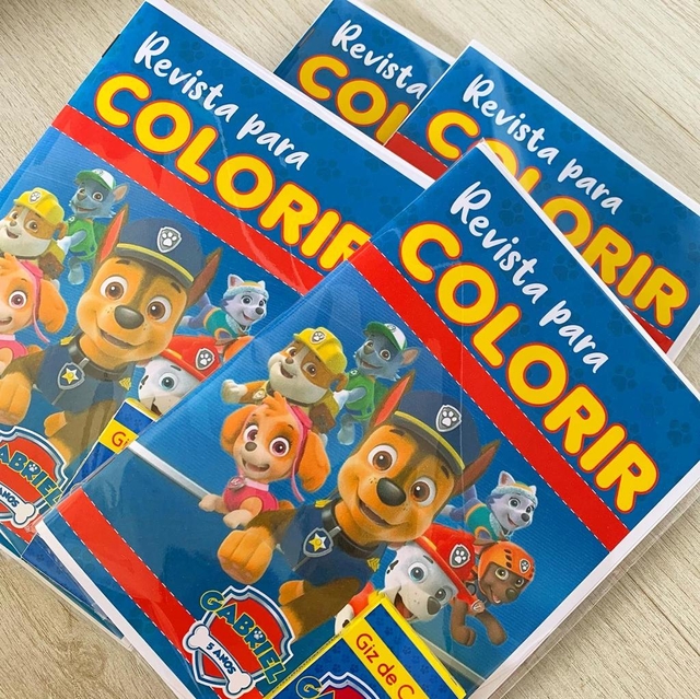 Revista de Colorir - Patrulha Canina 01