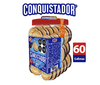 CONQUISTADOR COMBINADO 660G - VITROLERO CON 660G - GALLETAS DONDÉ