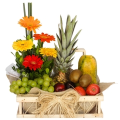 Luxuosa Cesta de Frutas - comprar online