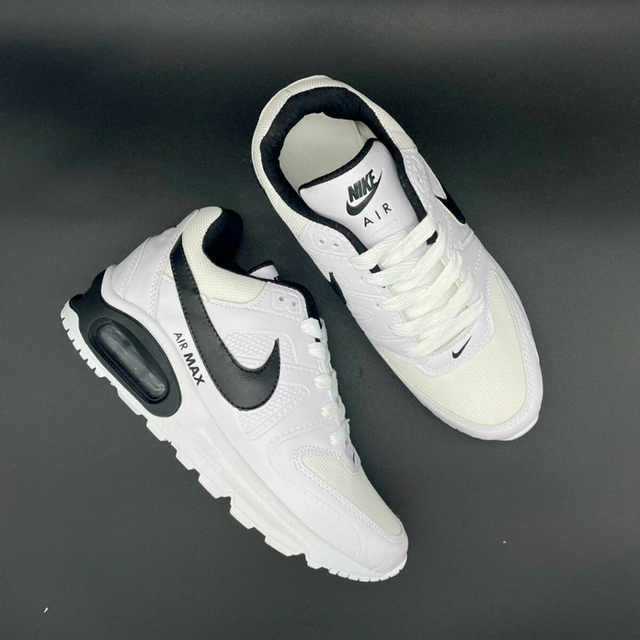 Zapatillas Nike Air Max White Blancas Hombre Mujer Livianas