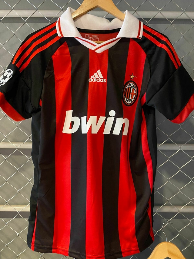 CAMISETA AC MILAN TITULAR RONALDINHO 2006