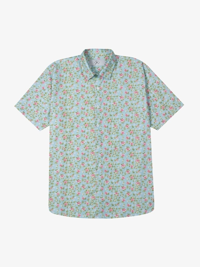 Camisa Floral Vintage Estampada Kamizahia