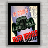 QUADRO DECORATIVO CARRO ALFA ROMEO 8C 2900