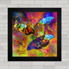 QUADRO DECORATIVO ANIMAIS 11 - BORBOLETAS