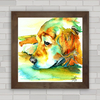 QUADRO DECORATIVO ANIMAIS 369 - CACHORRO GOLDEN RETRIEVER