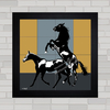 QUADRO DECORATIVO ANIMAIS 44 - CAVALOS